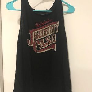 Johnny Cash for Lucky Brand Graphic Tank top